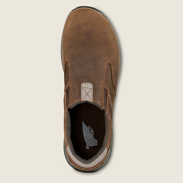 Red Wing Slip-on Mens Brown - Comfortpro - Safety Toe - 2316758-AD